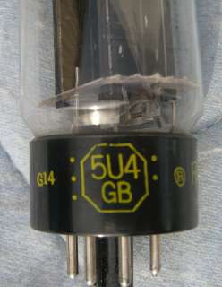 RAYTHEON 5U4 ELECTRON TUBE  