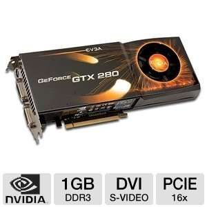  EVGA GeForce GTX 280 SuperClocked 1GB DDR3 Refurb 