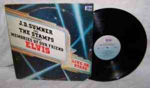 SUMNER & THE STAMPS Memories of Elvis BMD 373  
