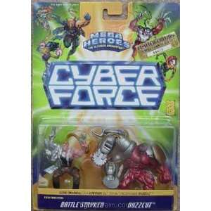  Battle Stryker / Buzzcut from Cyber Force Action Figure 