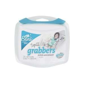Blink Spill Grabbers Super Absorbant Dry Wipes   20 Count Wipes Set of 