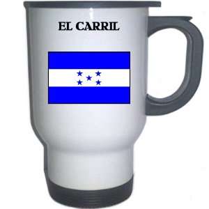  Honduras   EL CARRIL White Stainless Steel Mug 