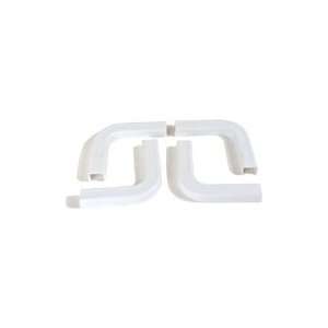  Cable Raceway Elbow Corner/white (pack Of 4 ): Electronics