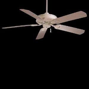 F589 SCH Sundowner Indoor/Outdoor Ceiling Fan Shell White Finish with 