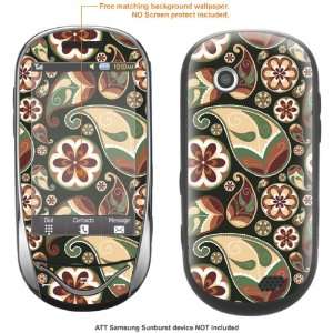   Sticker for AT&T Samsung Sunburst case cover sunburst 162: Electronics