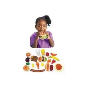  Make A Meal Healthy Food Set   29 Pieces: Toys & Games