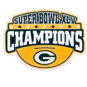   Green Bay Packers Super Bowl XLV Champions Car Magnet: Everything Else