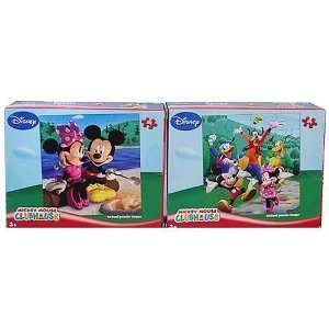   Puzzle Pack [24 PCS   Mickey and Friends/Camp Fire] Toys & Games