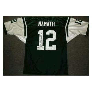  Joe Namath Signed Uniform   Green Prostyle Sports 