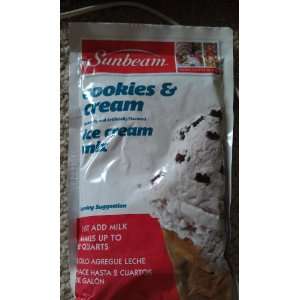   : Sunbeam FRSB11 8CC Cookies & Cream Ice Cream Mix: Kitchen & Dining