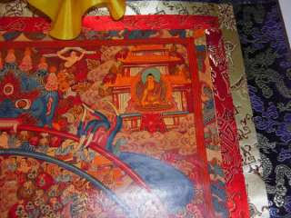 37 Tibetan Monastery Mandala Thangka Painting Scroll  
