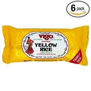 Vigo Yellow Rice, 16 Ounce (Pack of 6) Grocery & Gourmet Food