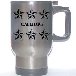  Personal Name Gift   CALLIOPE Stainless Steel Mug (black 