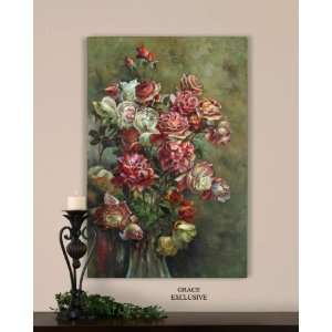 Regal Florals, Painting 