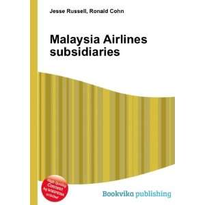  Malaysia Airlines subsidiaries Ronald Cohn Jesse Russell 