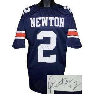 Cam Newton Auburn Tigers NCAA Autographed/Hand Signed Authentic Style 
