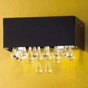  Camini Wall Sconce by Eglo : R200866   Black and Chrome 