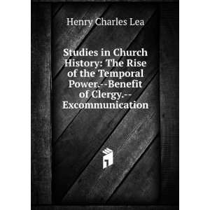  Studies in Church History The Rise of the Temporal Power 