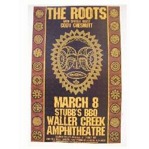  The Roots Handbill Poster Stubbs BBQ 
