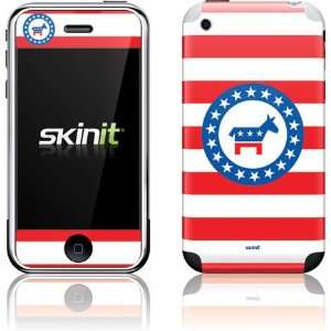  Democratic Stripes skin for Apple iPhone 2G Electronics