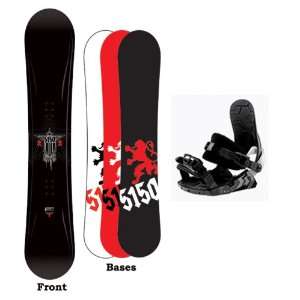  5150 Vice Snowboard with Head Bindings   2007: Sports 