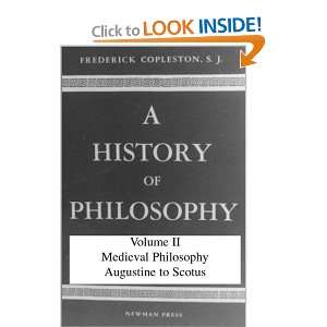   Philosophy Augustine to Scotus [Hardcover] Frederick Copleston Books