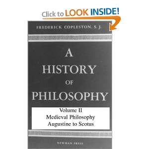   Philosophy Augustine to Scotus [Hardcover]: Frederick Copleston: Books