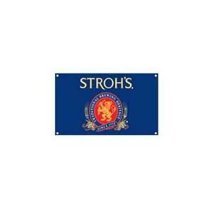  STROHS BEER wall banner   5 feet by 7 feet: Everything 