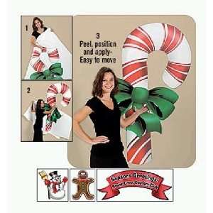  Candy Cane Wall Graphic: Toys & Games