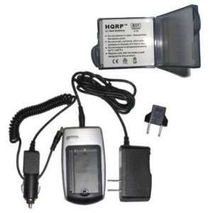 HQRP Battery and Battery Charger for Canon Digital IXUS 8015, IXUS 120 