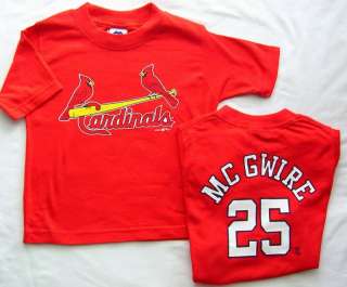 St Louis Cardinals Tee T Shirt Toddler Boys NWT size 2T  