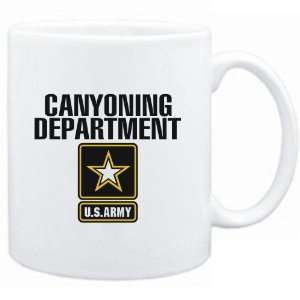  Mug White  Canyoning DEPARTMENT / U.S. ARMY  Sports 