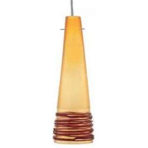   Pendant by Oggetti Luce : R086130 Diffuser and Strands Green and Topaz