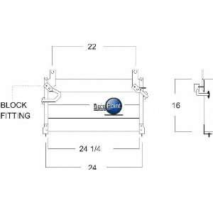  Osc 3846 Condenser: Automotive