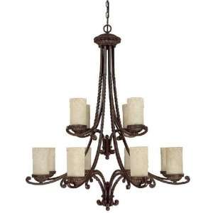  Capital Lighting 3032WB 261 Twelve Light Bronze Candle 