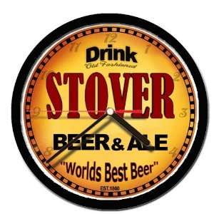  STOVER beer and ale cerveza wall clock: Everything Else