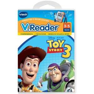  New   V Reader Book Toy Story 3 by Vtech Electronics   80 