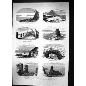  1875 Island Lewis Stornoway Harbour Uig Stones Callernish 