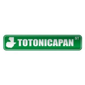     TOTONICAPAN ST  STREET SIGN CITY GUATEMALA: Home Improvement
