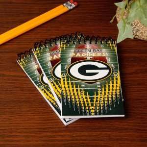  Green Bay Packers 3 Pack Memo Books: Sports & Outdoors