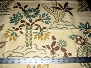 Lee Jofa Prairie Cacti Celadon Linen blend fabric Retails for $176 