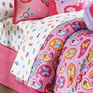  Paisley Dreams Twin Comforter And Sheet Set: Home 