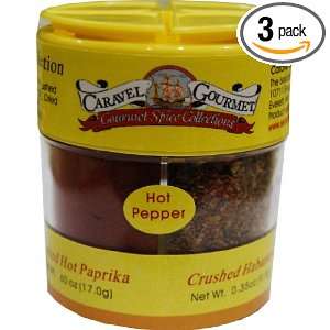 Caravel Gourmet Multichamber, Hot Pepper, 4 Ounce (Pack of 3):  
