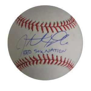  Autographed Jonathan Papelbon MLB Baseball inscribed 