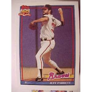  1991 Topps #56 Jeff Parrett [Misc.]: Sports & Outdoors