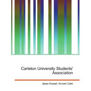  Carleton University Students Association: Ronald Cohn 