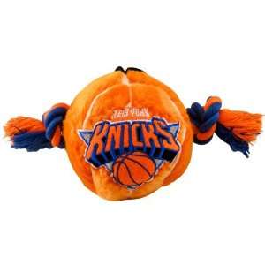   New York Knicks Two Tone Plush Basketball Dog Toy