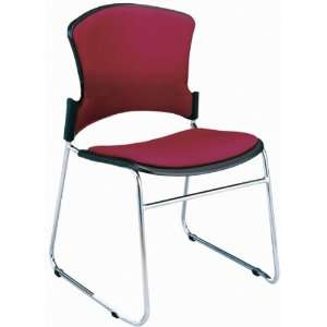 Medline Steel Frame Reception Chairs   Fabric Seat and Back Cushion 