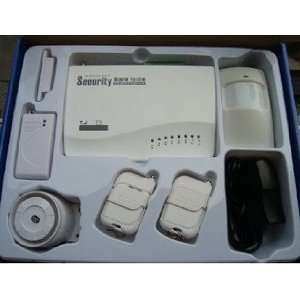  gsm home security alarm with remote control and wireless 