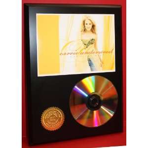 Carrie Underwood Limited Edition 24kt Gold Rare Collectible Disc Award 